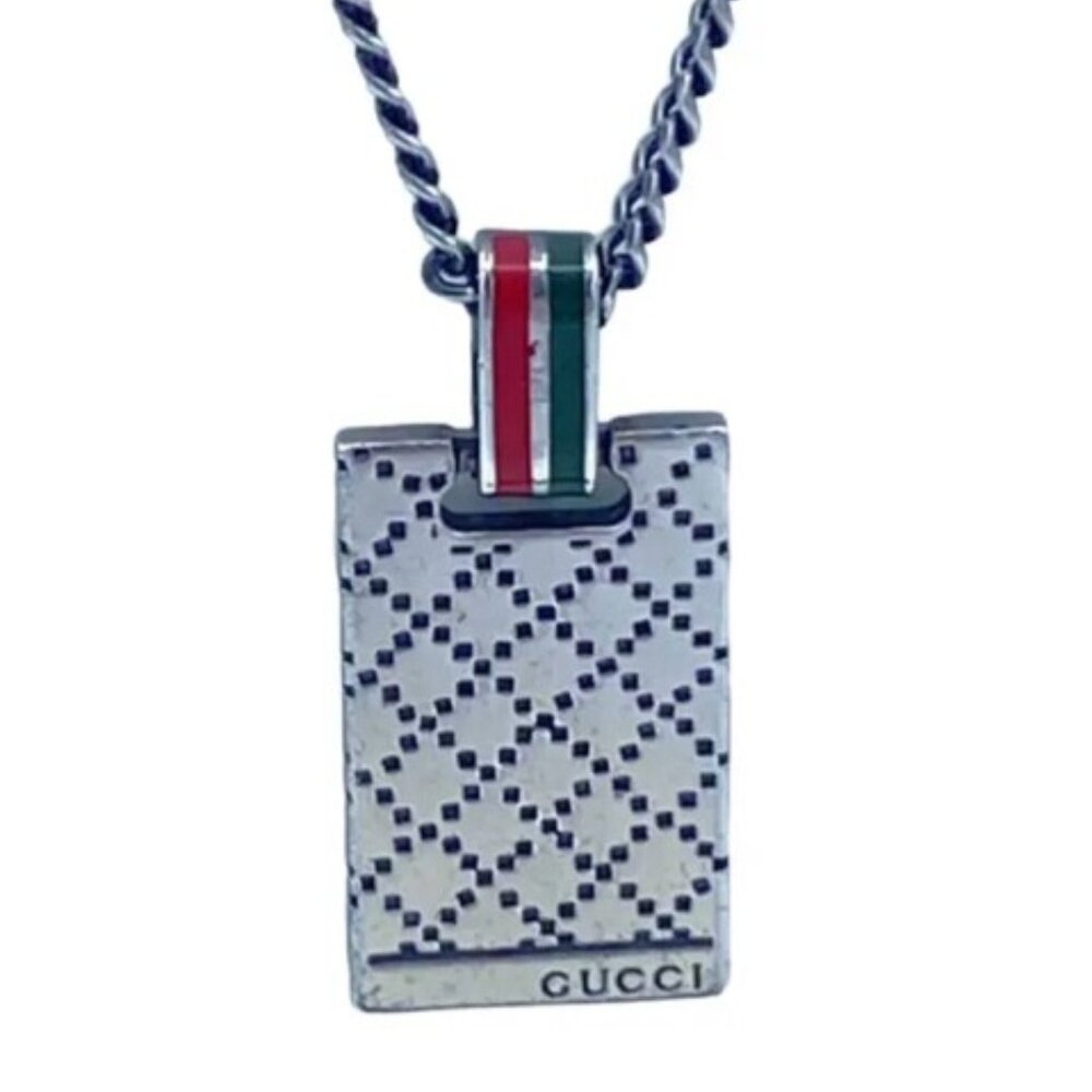 GUCCI Diamantissima Pendant Necklace